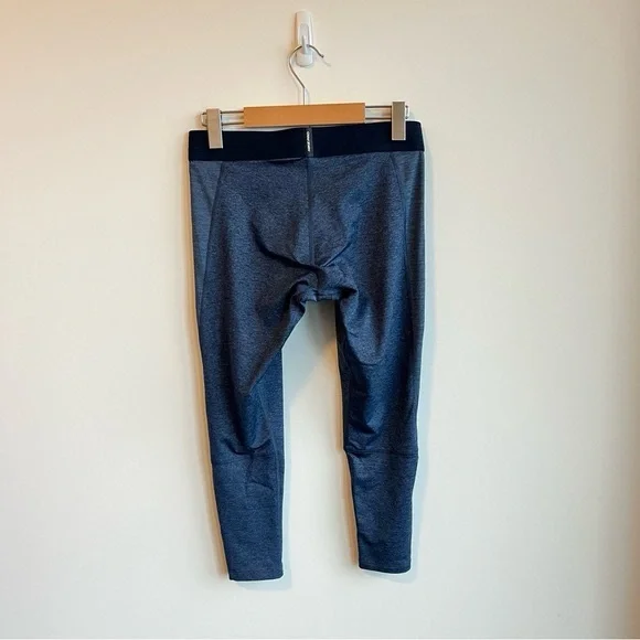 Men’s Nike Pro Tights 3/4 Blue Size Medium - Picture 2 of 9